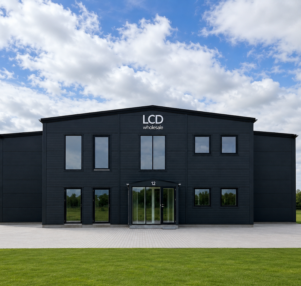 LCD Wholesales hovedkontor og lager i Vejle